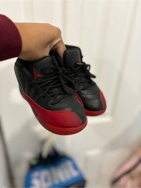 Air Jordan 12’s Flu Game Toddler Sneakers